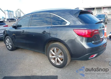 2016 Acura Mdx Advance Entertainment Packages/Advance Package z USA, uszkodzony, nr VIN 5FRYD4H96GB057265